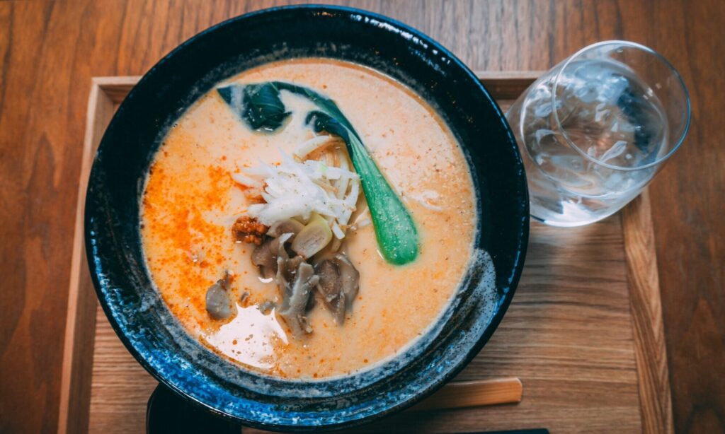 味噌豆乳ラーメン